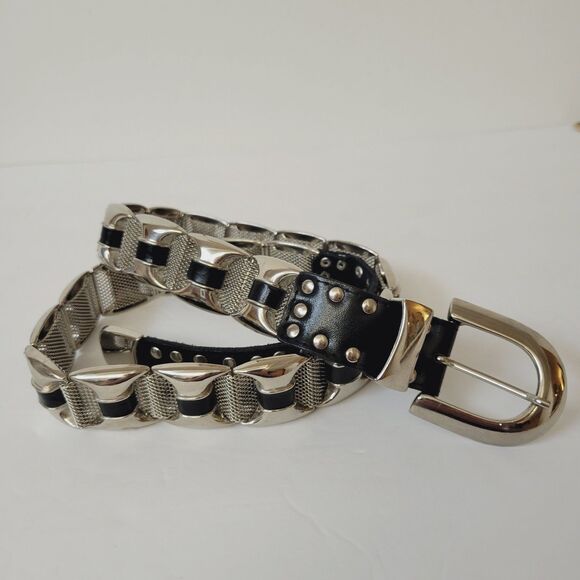 Vintage Art Ornament Metal Leather Women Belt main image 9
